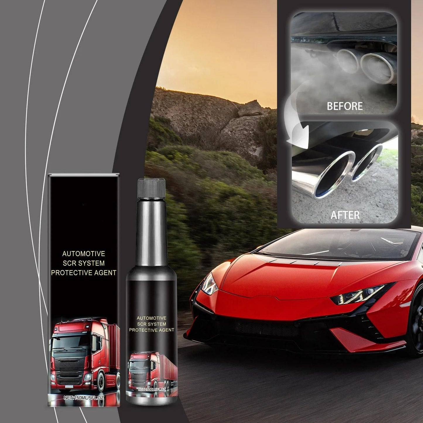 Automotive SCR System Protective Agent 300 ml Pack of 2